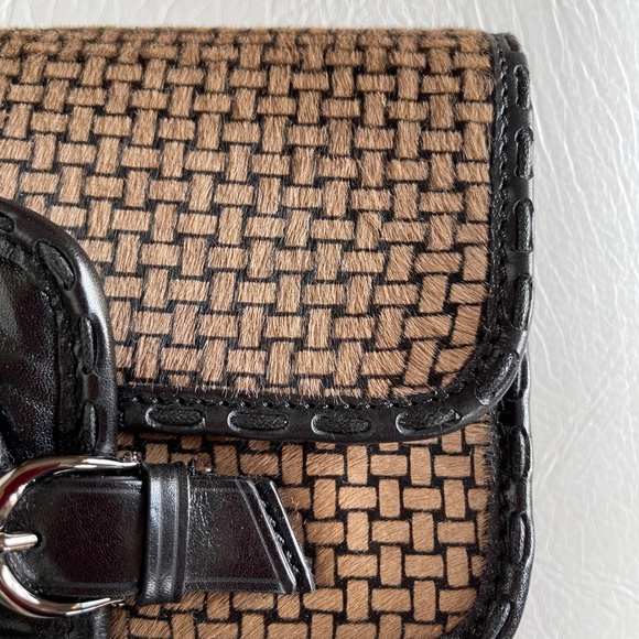 Cole Haan Calf Hair leather clutch boxed and dust bag - Picture 4 of 7